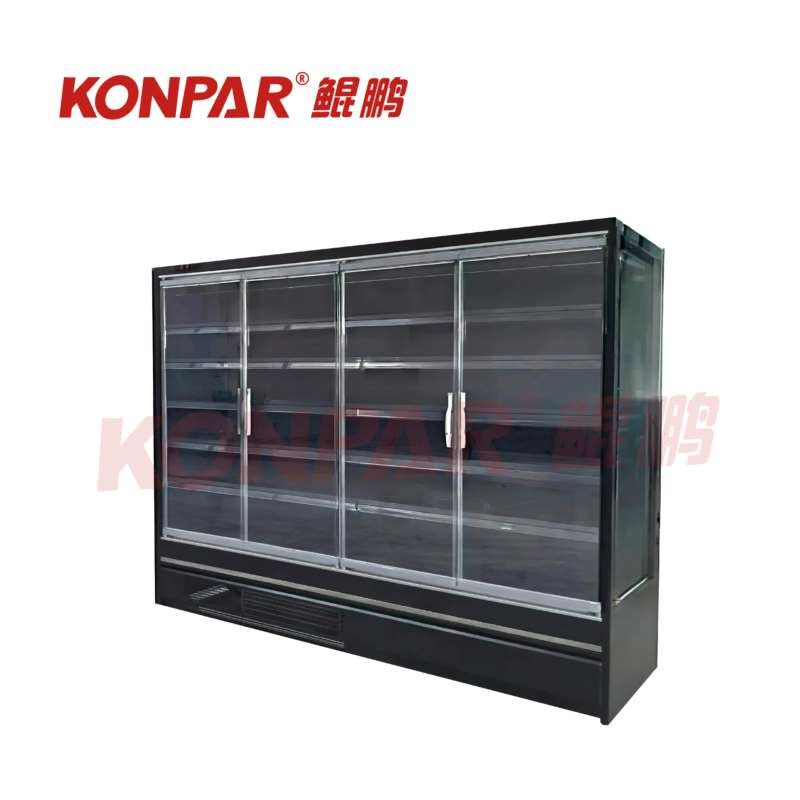 Convenience store series Taishan style air curtain cabinet with door - complete machine