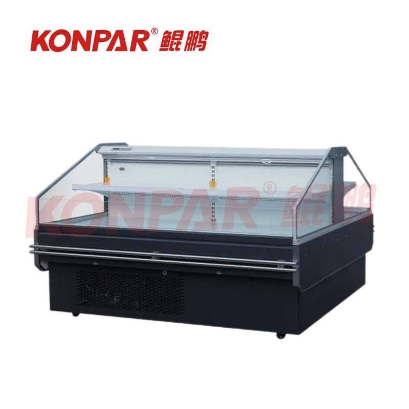 Double-layer cold fruit cutting cabinet