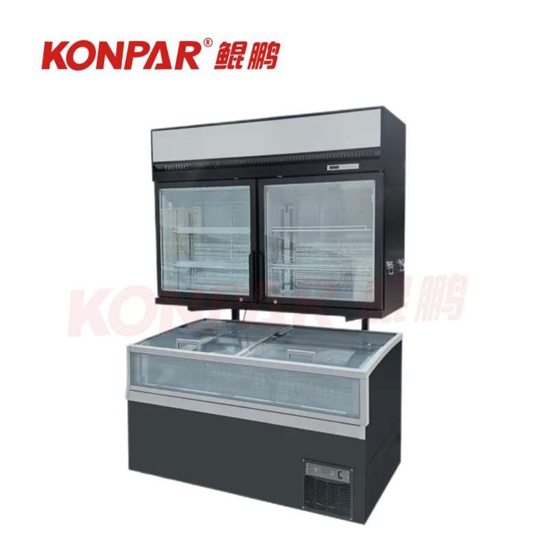 Mother-and-son cabinet